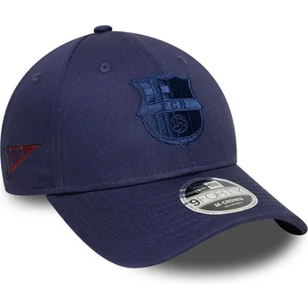 Καπέλα καμπύλη ναυτικό μπλε snapback 9FORTY M-Crown ajustable από FC Barcelona LALIGA από New Era