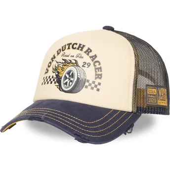 Καπέλα καμπύλη πολύχρωμο snapback CREW32 από Von Dutch
