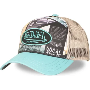 Καπέλα καμπύλη πολύχρωμο snapback SUBL13 από Von Dutch