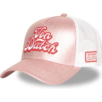 Καπέλα καμπύλη ροζ snapback OVE CB από Von Dutch
