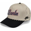 beige-snapback-rise-structured-atlanta-braves-mlb-nike