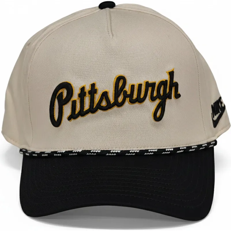 nike-curved-brim-rise-structured-pittsburgh-pirates-mlb-beige-and-black-snapback-cap