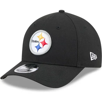 Καπέλα καμπύλη μαύρο snapback 9FORTY M-Crown Team από Pittsburgh Steelers NFL από New Era