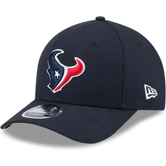 Καπέλα καμπύλη ναυτικό μπλε snapback 9FORTY M-Crown Team από Houston Texans NFL από New Era