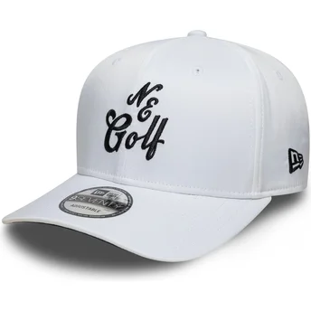 Καπέλα καμπύλη λευκό snapback 9SEVENTY Stretch Snap Technical Golf από New Era