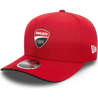 Καπέλα καμπύλη κόκκινο snapback 9SEVENTY Stretch Snap Core από Ducati Motor MotoGP από New Era