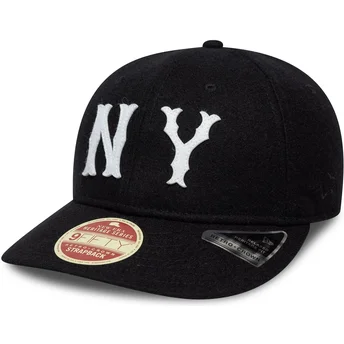 Καπέλα καμπύλη μαύρο ρυθμιζόμενη ταινία 9FIFTY Retro Crown Heritage Series από New York Highlanders MLB από New Era