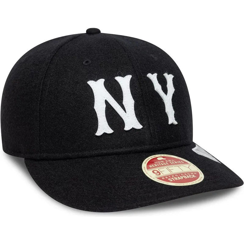new-era-curved-brim-9fifty-retro-crown-heritage-series-new-york-highlanders-mlb-black-adjustable-cap