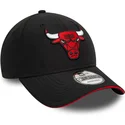 new-era-curved-brim-9forty-microfibre-chicago-bulls-nba-black-adjustable-cap