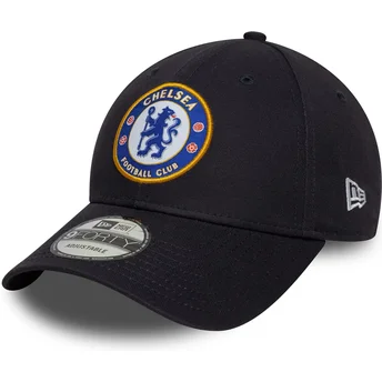Καπέλα καμπύλη ναυτικό μπλε snapback 9FORTY Core από Chelsea Football Club Premier League από New Era
