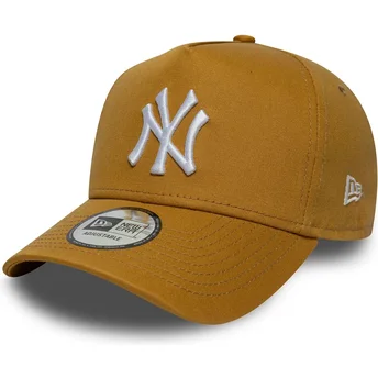 Καπέλα καμπύλη καφέ snapback 9FORTY E Frame League Essential από New York Yankees MLB από New Era