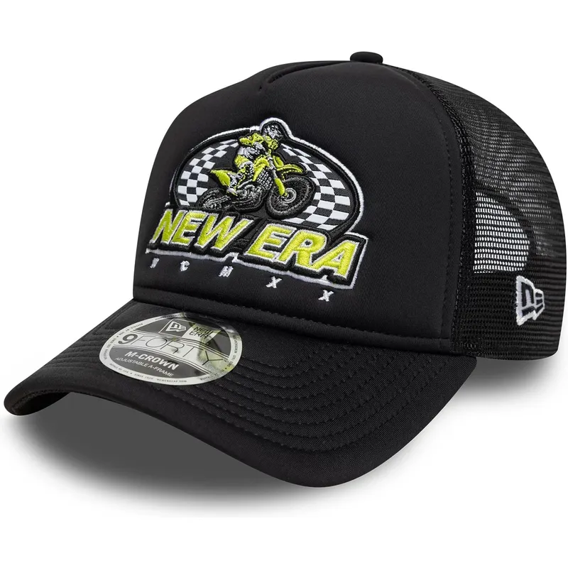 new-era-9forty-m-crown-graphic-black-trucker-hat