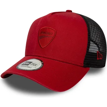 New Era E Frame Seasonal Ducati Motor MotoGP Red Trucker Hat