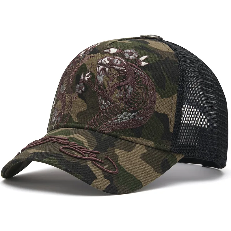 ed-hardy-2-snakes-camouflage-trucker-hat