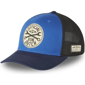 Καπέλα καμπύλη μπλε snapback SEM11 από Von Dutch