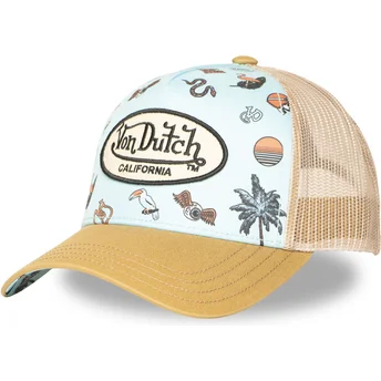 Καπέλα καμπύλη πολύχρωμο snapback SUBL15 από Von Dutch