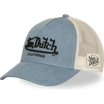 Καπέλα καμπύλη μπλε snapback CB TEN από Von Dutch