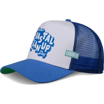 Καπέλα καμπύλη μπλε snapback Clean Up Day HFT από Coastal