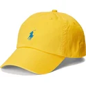polo-ralph-lauren-curved-brim-cotton-chino-classic-sport-yellow-adjustable-cap