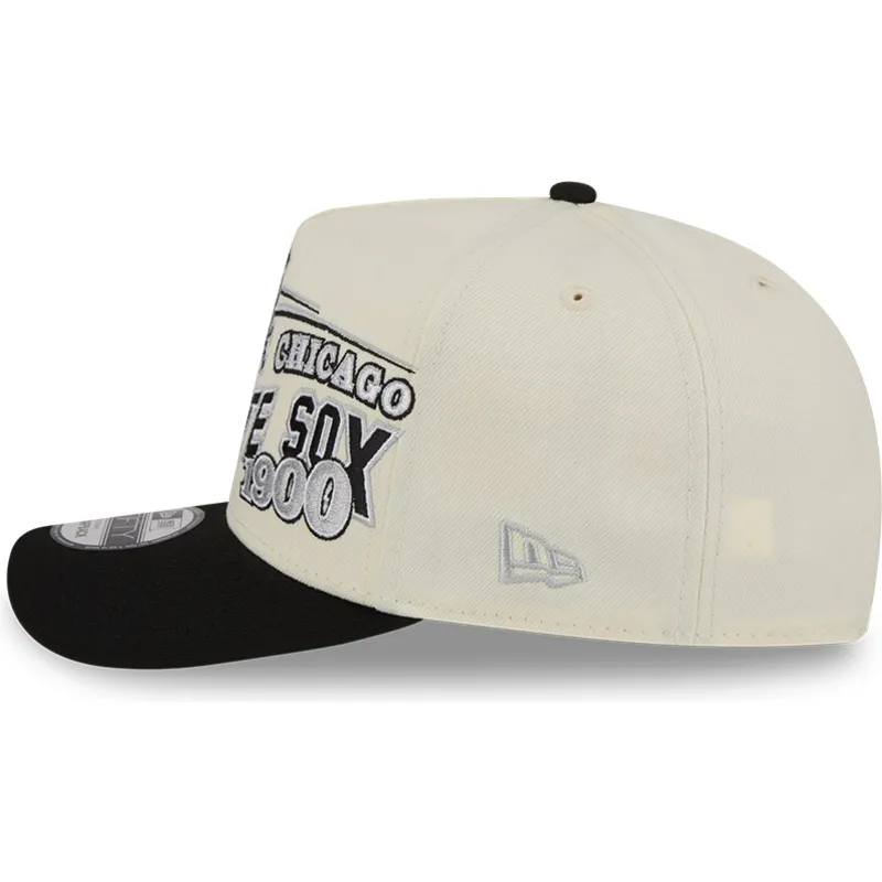 snapback-9fifty-a-frame-classic-chicago-white-sox-mlb-new-era