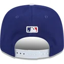 new-era-curved-brim-9seventy-stretch-snap-flower-los-angeles-dodgers-mlb-blue-and-white-snapback-cap