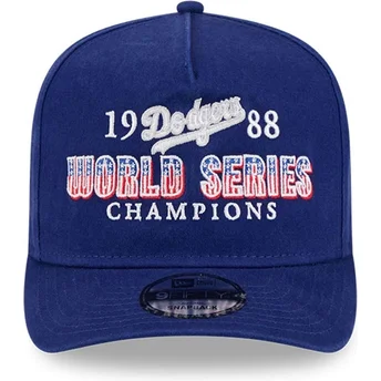 Καπέλα καμπύλη μπλε snapback 9FIFTY A Frame Historic από Los Angeles Dodgers MLB από New Era