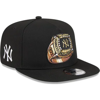Καπέλα επίπεδη μαύρο snapback 9FIFTY A Frame Ring από New York Yankees MLB από New Era