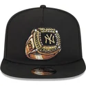 new-era-flat-brim-9fifty-a-frame-ring-new-york-yankees-mlb-black-snapback-cap