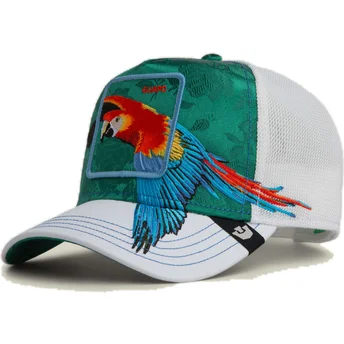 Καπέλα καμπύλη πράσινο snapback Guapo Honduras Macaw The Farm Goorin Bros.