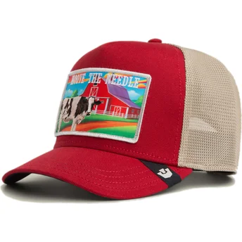 Καπέλα καμπύλη κόκκινο snapback Moove The Needle Greener Grass The Farm Goorin Bros.