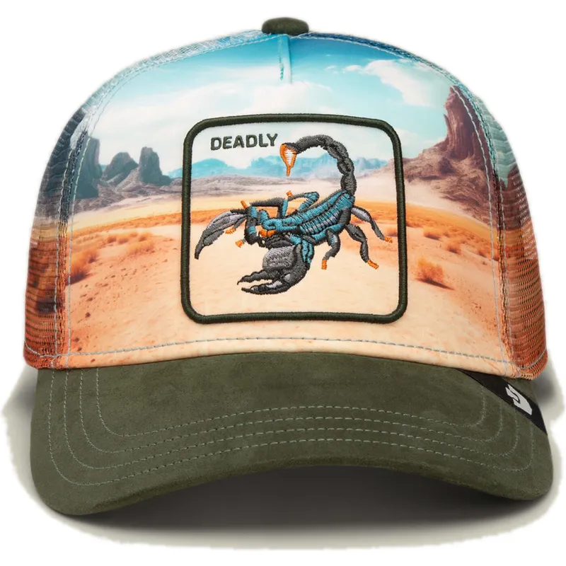 trucker-deadly-scorpion-in-the-element-the-farm-goorin-bros trucker-deadly-scorpion-in-the-element-the-farm-goorin-bros