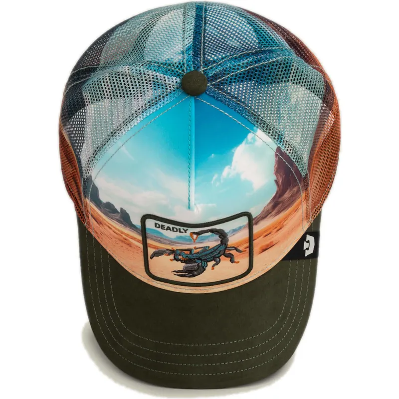 trucker-deadly-scorpion-in-the-element-the-farm-goorin-bros trucker-deadly-scorpion-in-the-element-the-farm-goorin-bros