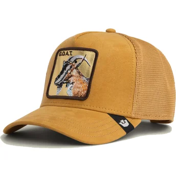 Καπέλα καμπύλη καφέ snapback Golden Goat Metallic The Farm Goorin Bros.