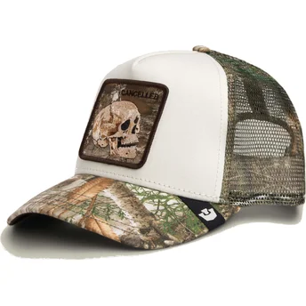 Καπέλα καμπύλη καμουφλάζ snapback Realtree Edge Cancelled Skull The Farm Goorin Bros.
