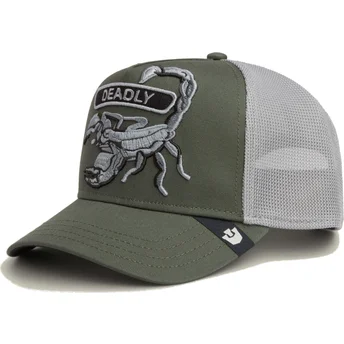 Καπέλα καμπύλη πράσινο snapback Classic Rocker Deadly The Farm Goorin Bros.