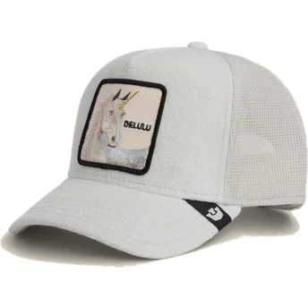 Καπέλα καμπύλη γκρι snapback Delulu Terry Cloth The Farm Goorin Bros.