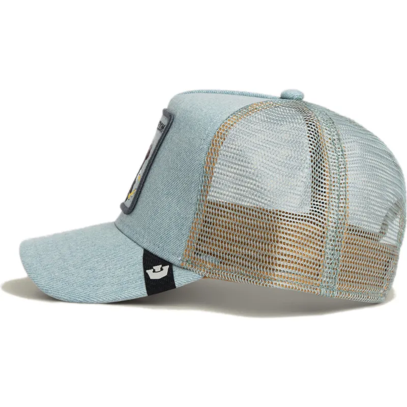 trucker-denim-eagle-the-farm-goorin-bros trucker-denim-eagle-the-farm-goorin-bros