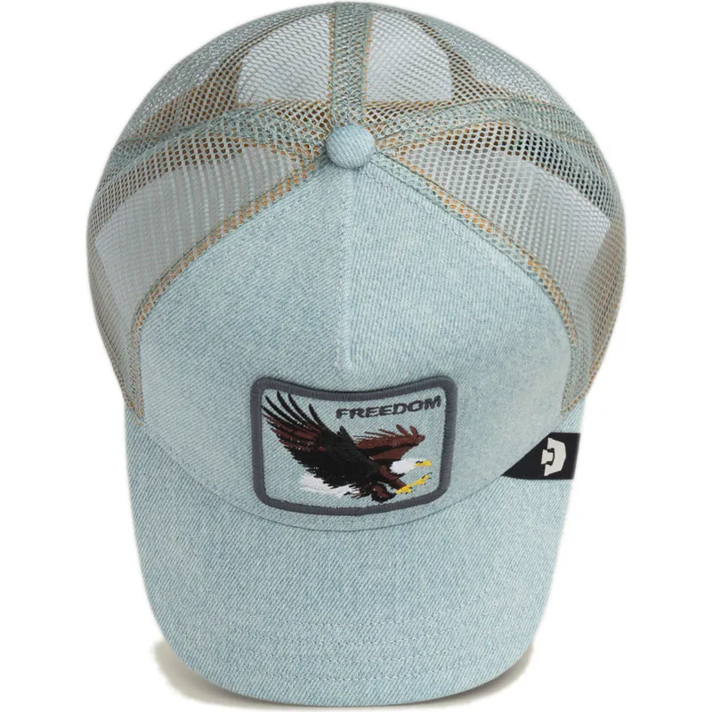 trucker-denim-eagle-the-farm-goorin-bros trucker-denim-eagle-the-farm-goorin-bros