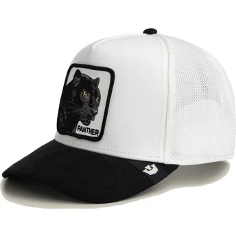 Καπέλα καμπύλη μαύρο snapback Microsuede Black Panther The Farm Goorin Bros.