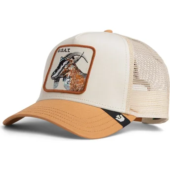 Καπέλα καμπύλη καφέ snapback για παιδιά Goat Mini The Farm Goorin Bros.