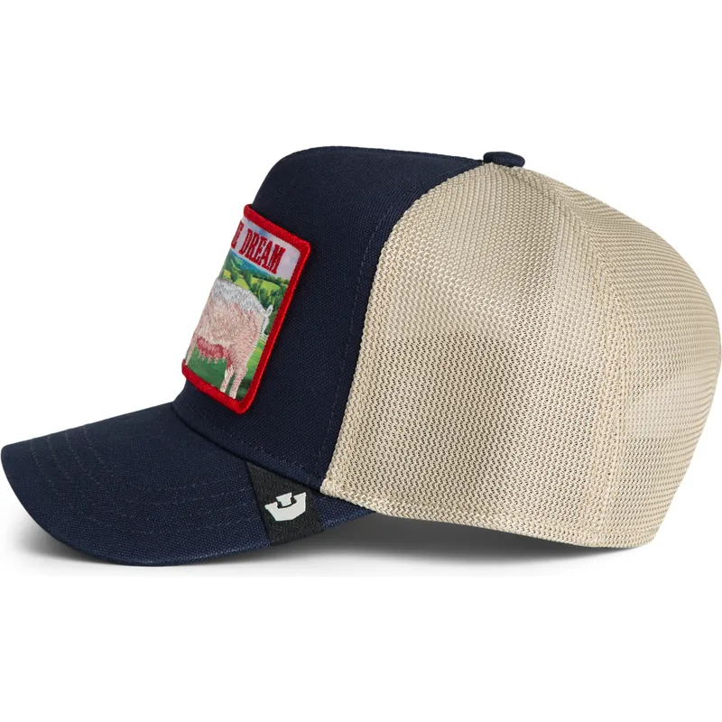 goorin-bros-pig-livin-the-dream-greener-grass-the-farm-navy-blue-trucker-hat