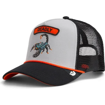 Καπέλα καμπύλη γκρι snapback Pop Rocker Scorpion The Farm Goorin Bros.