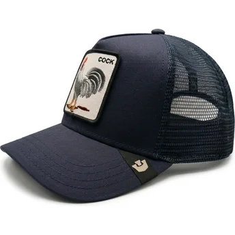 Καπέλα καμπύλη ναυτικό μπλε snapback Edge Cock The Farm Goorin Bros.