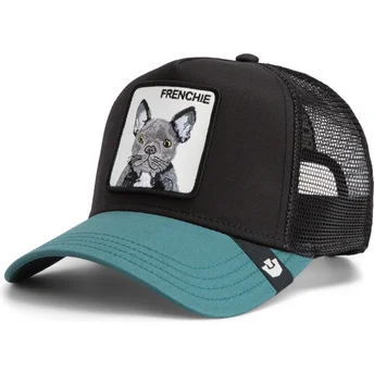 Καπέλα καμπύλη μαύρο snapback Frenchie The Farm Goorin Bros.