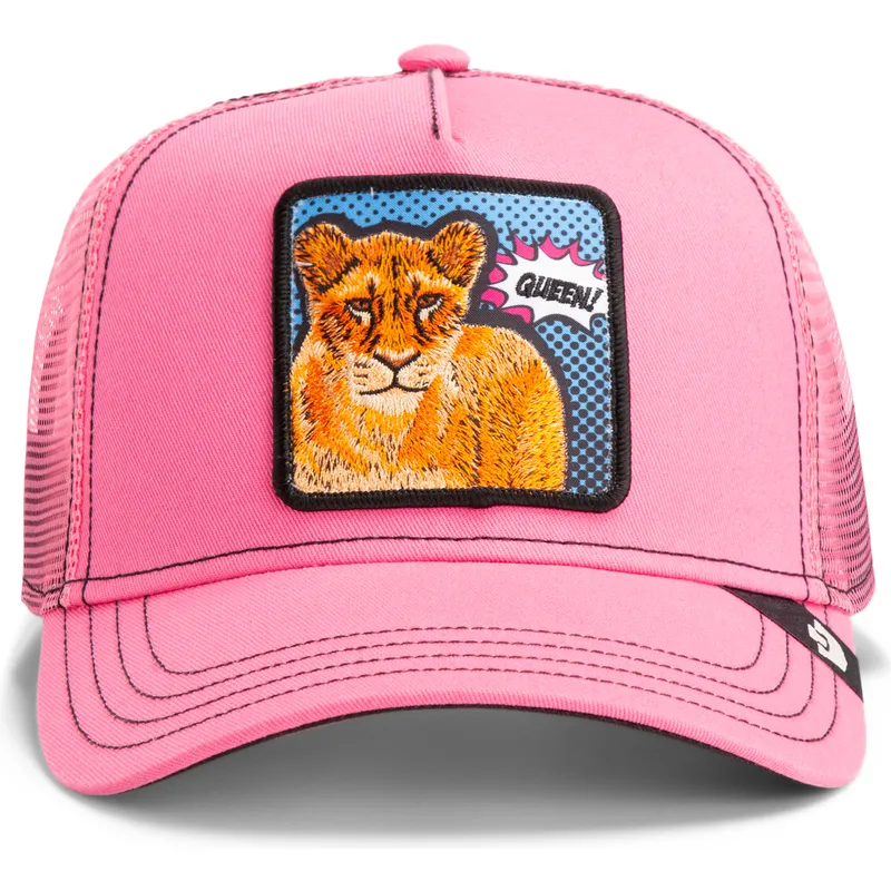 goorin-bros-lioness-queen-pop-art-2-the-farm-pink-trucker-hat