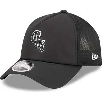 Καπέλα καμπύλη μαύρο snapback 9FORTY APEX BP Chi από Chicago White Sox MLB από New Era