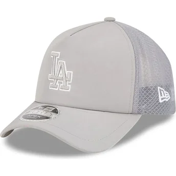 Καπέλα καμπύλη γκρι snapback 9FORTY APEX Batting Practice από Los Angeles Dodgers MLB από New Era