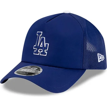 Καπέλα καμπύλη μπλε snapback 9FORTY APEX Batting Practice από Los Angeles Dodgers MLB από New Era