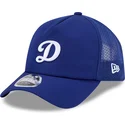 new-era-9forty-apex-batting-practice-logo-los-angeles-dodgers-mlb-blue-trucker-hat