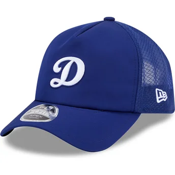 Καπέλα καμπύλη μπλε snapback 9FORTY APEX Batting Practice από Los Angeles Dodgers MLB από New Era